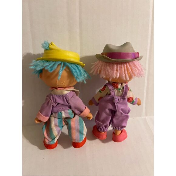 Two Vintage Picka Berry Circus Clowns Strawberry Shortcake Patches dolls - Picture 4 of 7